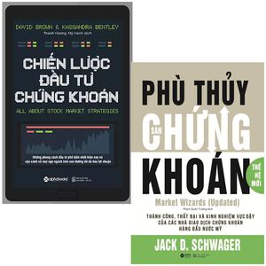 combo sách chiến lược đầu tư chứng khoán + phù thủy sàn chứng khoán thế hệ mới (bộ 2 cuốn)